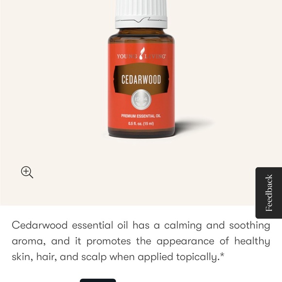 Young Living Cedarwood Essential Oil 15ml - Picture 3 of 4